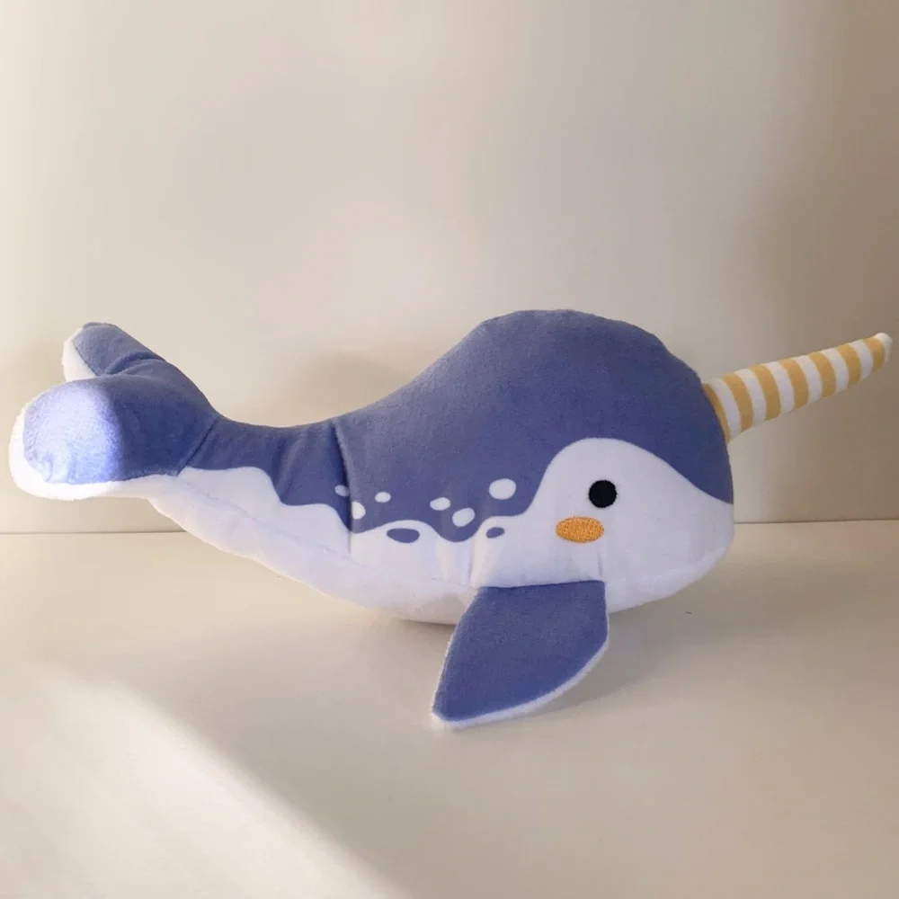 NWOT Narwhal Plush squeaky Toy
